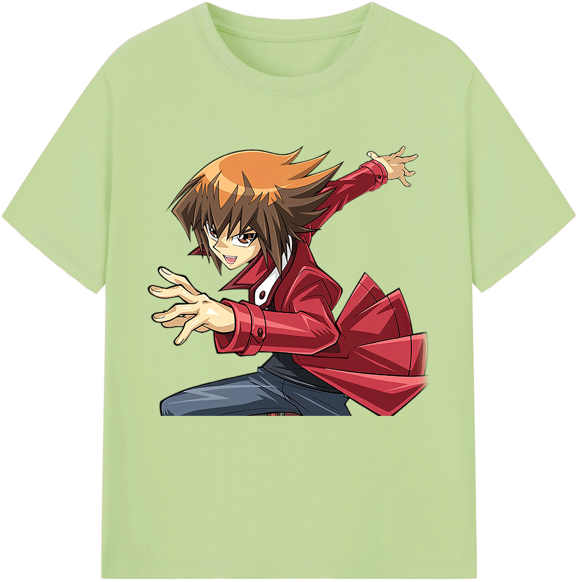 （画像用） 遊☆戯☆王 Yu-Gi-Oh! 綿100％半袖Tシャツ（フロントプリント）